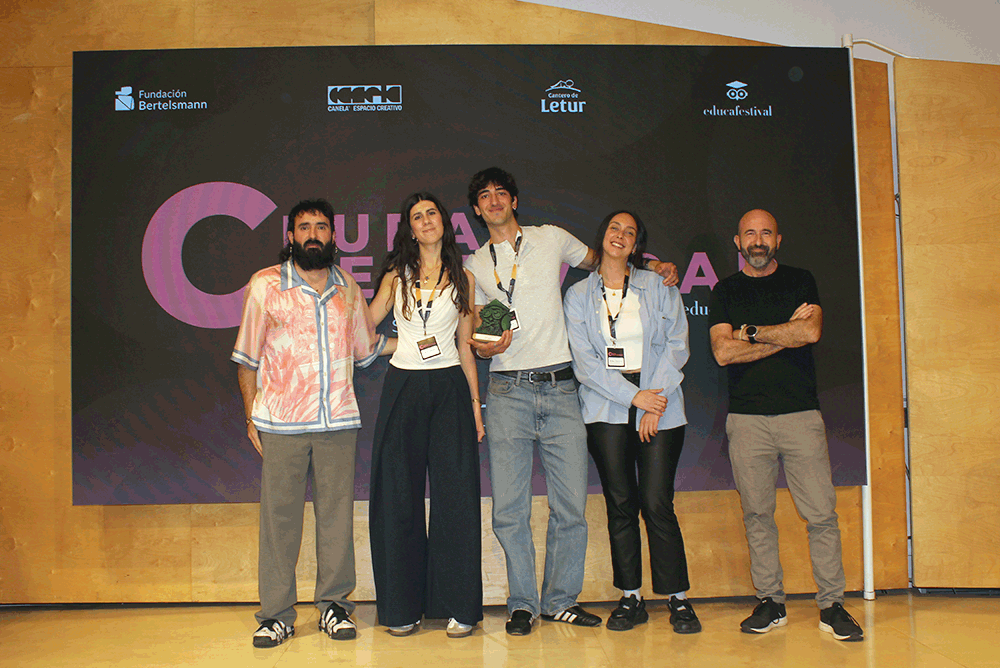 1º puesto CRR: Ángela Lafuente Muñoz y Jorge Galán Bellón de la Universidad Rey Juan Carlos de Madrid